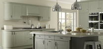 Malham Painted Olive Kitchen