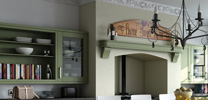 Paintable Garden Green Shaker Kitchen