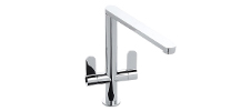 Linear Monobloc Dual Lever Kitchen Taps